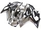 2015-2018 Yamaha YZF R3/R25 Motorcycle Fairings - Silver Black