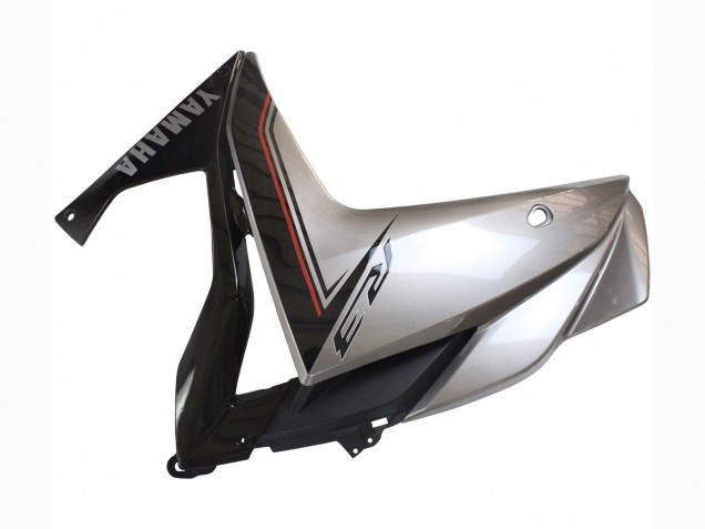 2015-2018 Yamaha YZF R3/R25 Motorcycle Fairings - Silver Black