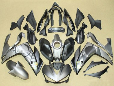 Shop 2015-2018 Yamaha YZF R3/R25 Motorcycle Fairings - Grey Black