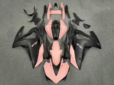 Shop 2015-2018 Yamaha YZF R3/R25 Motorcycle Fairings - Pink Matte Black