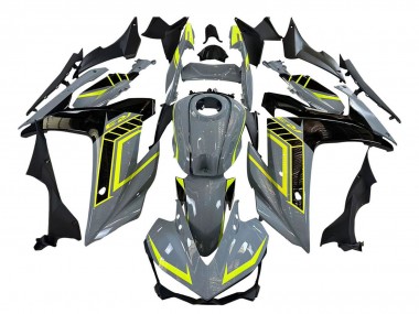 Shop 2015-2018 Yamaha YZF R3/R25 Motorcycle Fairings - Nardo Grey Neon Yellow Black
