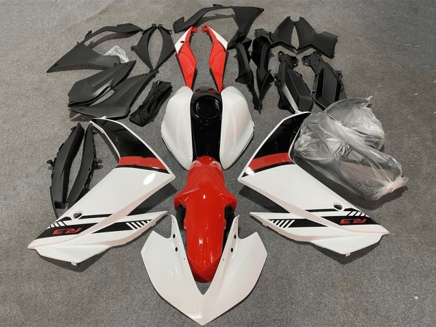 2015-2018 Yamaha YZF R3/R25 Motorcycle Fairing Kits - White Red Black