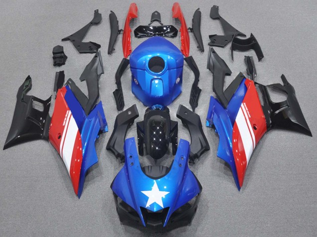 2015-2018 Yamaha YZF R3/R25 Motorcycle Fairings - Blue White Red Black