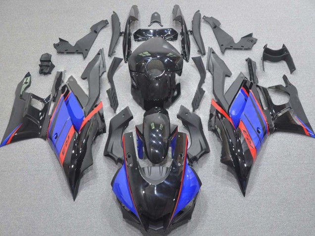 2015-2018 Yamaha YZF R3/R25 Motorcycle Fairings - Blue Red Glossy Black