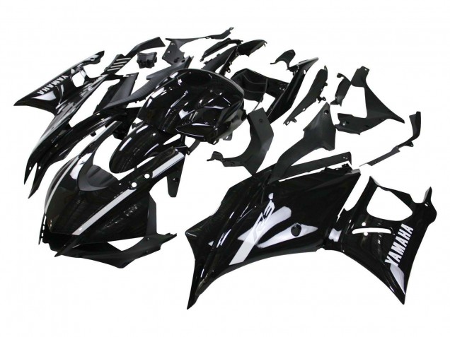 2019-2021 Yamaha YZF R3/R25 Motorcycle Fairings - Glossy Black White
