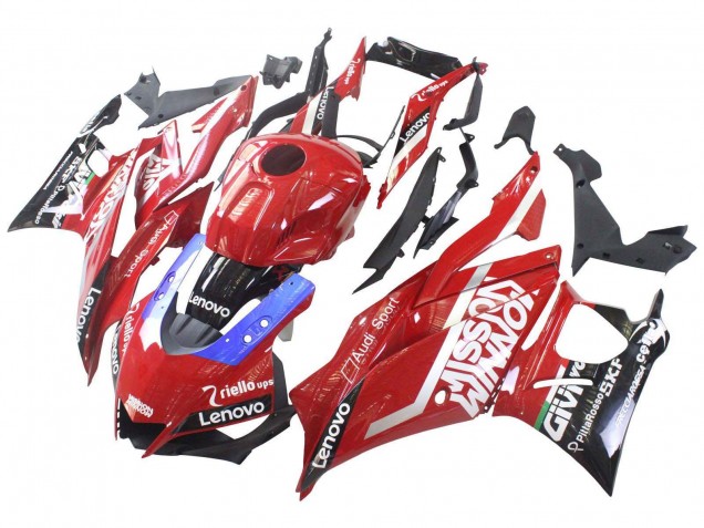 2019-2021 Yamaha YZF R3/R25 Motorcycle Fairings - Red Purple Black Valsir Lenovo