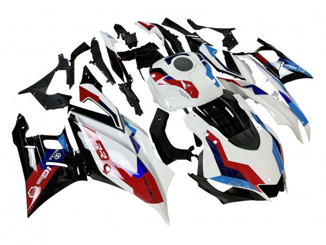 2019-2021 Yamaha YZF R3/R25 Motorcycle Fairings - White Blue Red Glossy Black