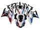 2019-2021 Yamaha YZF R3/R25 Motorcycle Fairings - White Blue Red Glossy Black