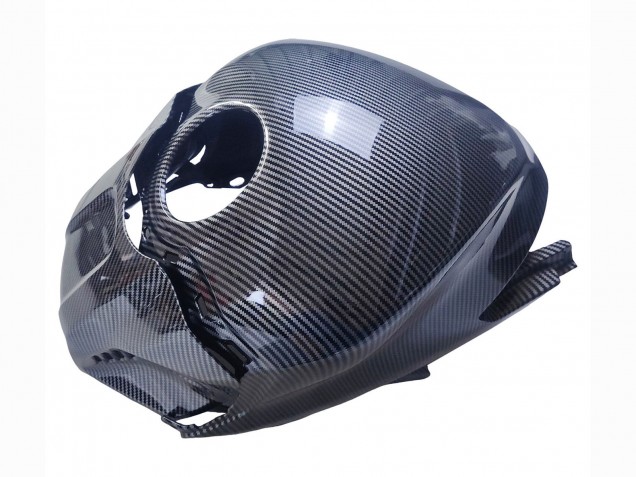 2022-2024 Yamaha YZF R3/R25 Motorcycle Fairings - Black Carbon Fiber Style Gold Red ABBOT