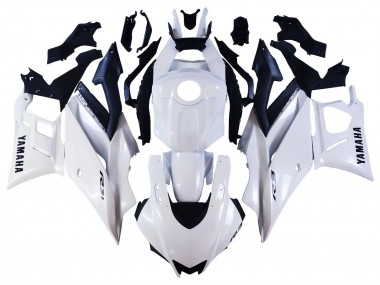 Shop 2022-2024 Yamaha YZF R3/R25 Motorcycle Fairings - White