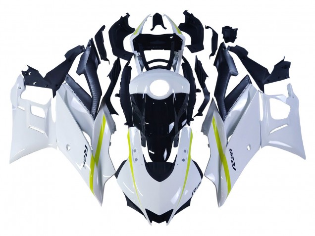 2022-2024 Yamaha YZF R3/R25 Motorcycle Fairings - White Yellow Black
