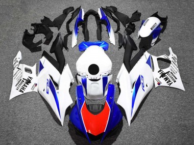 Shop 2022-2024 Yamaha YZF R3/R25 Motorcycle Fairings - White Blue Red Black Motul