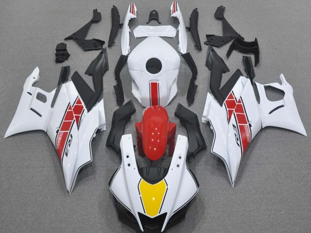 2022-2024 Yamaha YZF R3/R25 Motorcycle Fairings - White Red Yellow Black