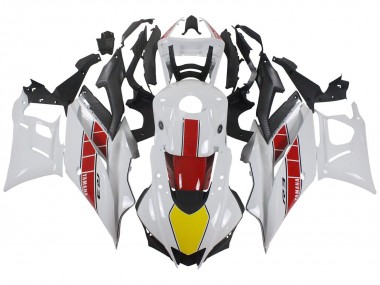 Shop 2022-2024 Yamaha YZF R3/R25 Motorcycle Fairings - White Red Yellow Black