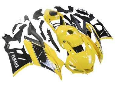 Shop 2022-2024 Yamaha YZF R3/R25 Motorcycle Fairing - Yellow Black