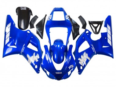 Shop 1998-1999 Yamaha YZF 1000 R1 Motorcycle Fairings - Blue White