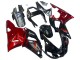 1998-1999 Yamaha YZF 1000 R1 Motorcycle Fairings - Glossy Black Red