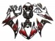 2004-2006 Yamaha YZF 1000 R1 Motorcycle Fairings - Glossy Black Red Flame