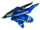 2004-2006 Yamaha YZF 1000 R1 Motorcycle Fairings - Blue White Yellow Motul Gauloises 46