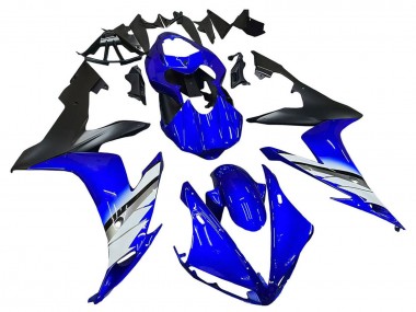 Shop 2004-2006 Yamaha YZF 1000 R1 Motorcycle Fairings - Blue White Matte Black