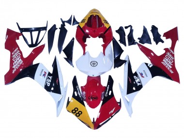Shop 2004-2006 Yamaha YZF 1000 R1 Motorcycle Fairings - Yellow Red White Black YSP 88