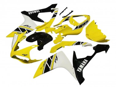 Shop 2007-2008 Yamaha YZF 1000 R1 Motorcycle Fairing - Yellow White Black