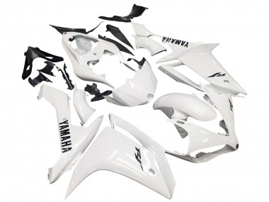 Shop 2007-2008 Yamaha YZF 1000 R1 Motorcycle Fairings - White Black