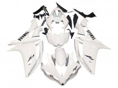 Shop 2007-2008 Yamaha YZF 1000 R1 Motorcycle Fairings - White Black