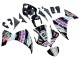 2012-2014 Yamaha YZF 1000 R1 Motorcycle Fairings - Glossy Black White Red Fimer Yamalube Sterilgarda 87
