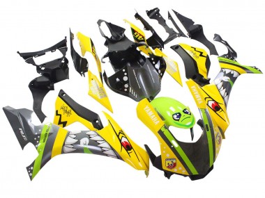 Shop 2015-2019 Yamaha YZF 1000 R1 Motorcycle Fairings - Yellow Green Shark