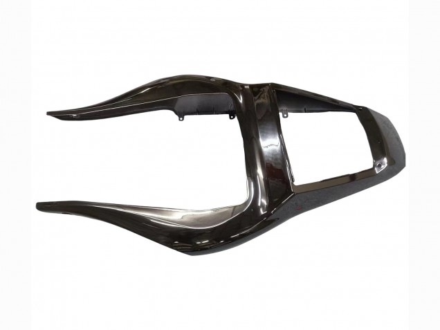 1998-2002 Yamaha YZF 600 R6 Motorcycle Fairings - Silver Glossy Black