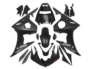 Shop 2006-2009 Yamaha YZF R6S Motorcycle Fairings - Matte Black