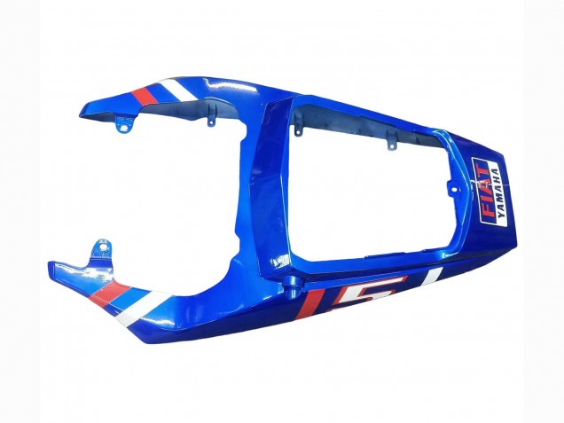 2003-2004 Yamaha YZF R6 Motorcycle Fairings - White Blue Fiat Motul Kastinee