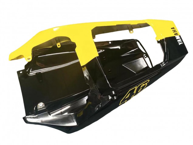 2006-2009 Yamaha YZF R6S Motorcycle Fairings - Yellow Red Glossy Black 46