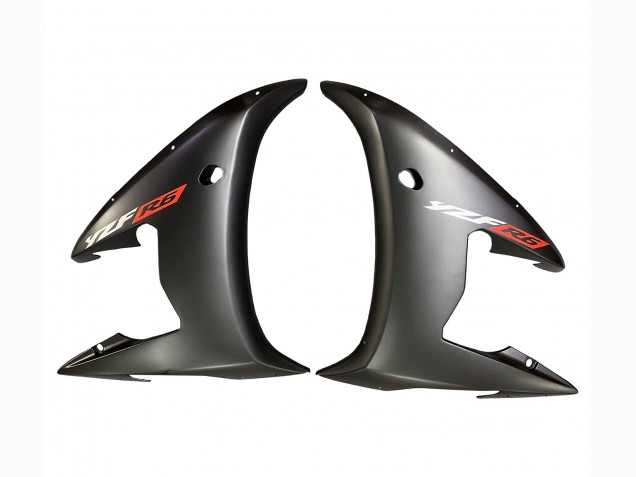 2006-2009 Yamaha YZF R6S Motorcycle Fairing Kits - Red Matte Black