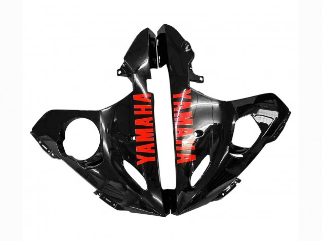 2006-2009 Yamaha YZF R6S Motorcycle Fairings - Glossy Black Red