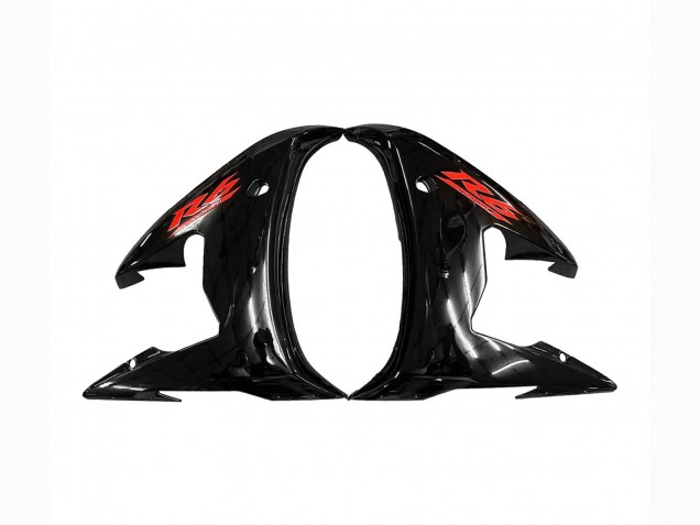 2006-2009 Yamaha YZF R6S Motorcycle Fairings - Glossy Black Red
