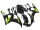 2003-2004 Yamaha YZF R6 Motorcycle Fairings - Glossy Black Neon Yellow
