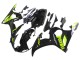 2003-2004 Yamaha YZF R6 Motorcycle Fairings - Glossy Black Neon Yellow