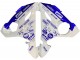 2003-2004 Yamaha YZF R6 Motorcycle Fairings - White Blue GYTR