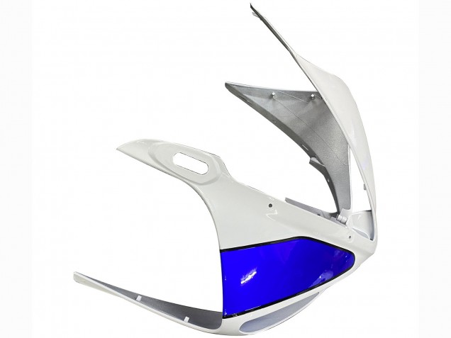 2003-2004 Yamaha YZF R6 Motorcycle Fairings - White Blue GYTR