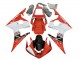 2006-2009 Yamaha YZF R6S Motorcycle Fairings - Red White Black