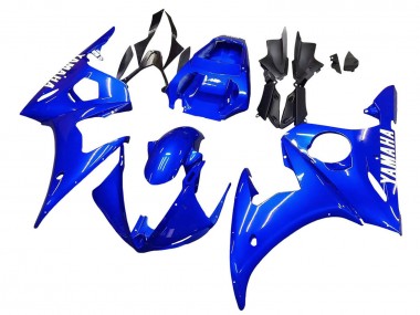 Shop 2005 Yamaha YZF 600 R6 Motorcycle Fairings - Blue