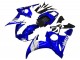 2005 Yamaha YZF 600 R6 Motorcycle Fairing - Blue White