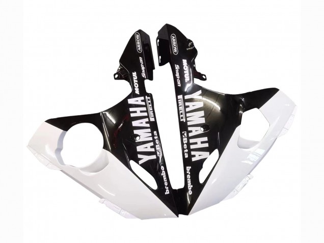 2005 Yamaha YZF 600 R6 Motorcycle Fairings - White Black