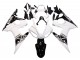 2005 Yamaha YZF 600 R6 Motorcycle Fairings - White Black
