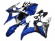 2005 Yamaha YZF 600 R6 Motorcycle Fairings - Blue White Black Yamalube