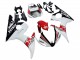 2005 Yamaha YZF 600 R6 Motorcycle Fairings - White Black Red Motul