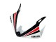 2005 Yamaha YZF 600 R6 Motorcycle Fairings - White Black Red Motul