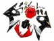 2005 Yamaha YZF 600 R6 Motorcycle Fairings - Red White Glossy Black